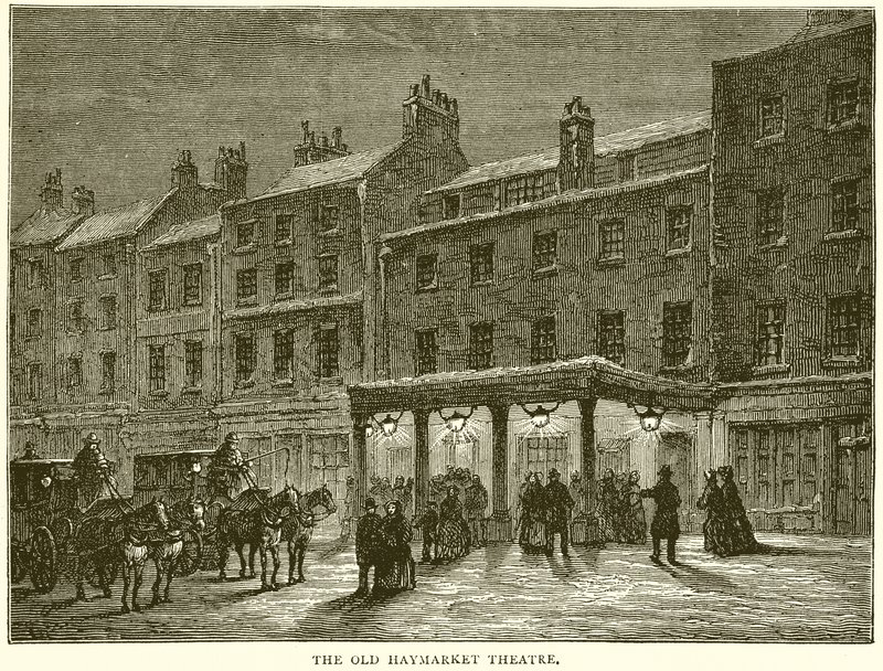 Staré divadlo Haymarket od English School