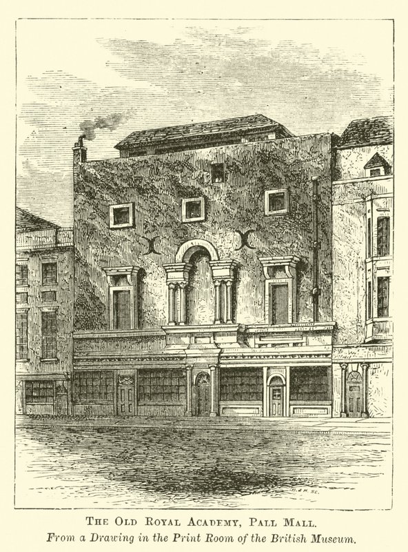 Stará královská akademie, Pall Mall od English School