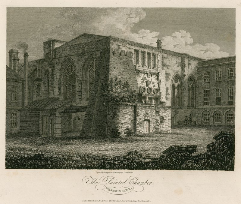 Malovaná komora, Westminsterský palác od English School