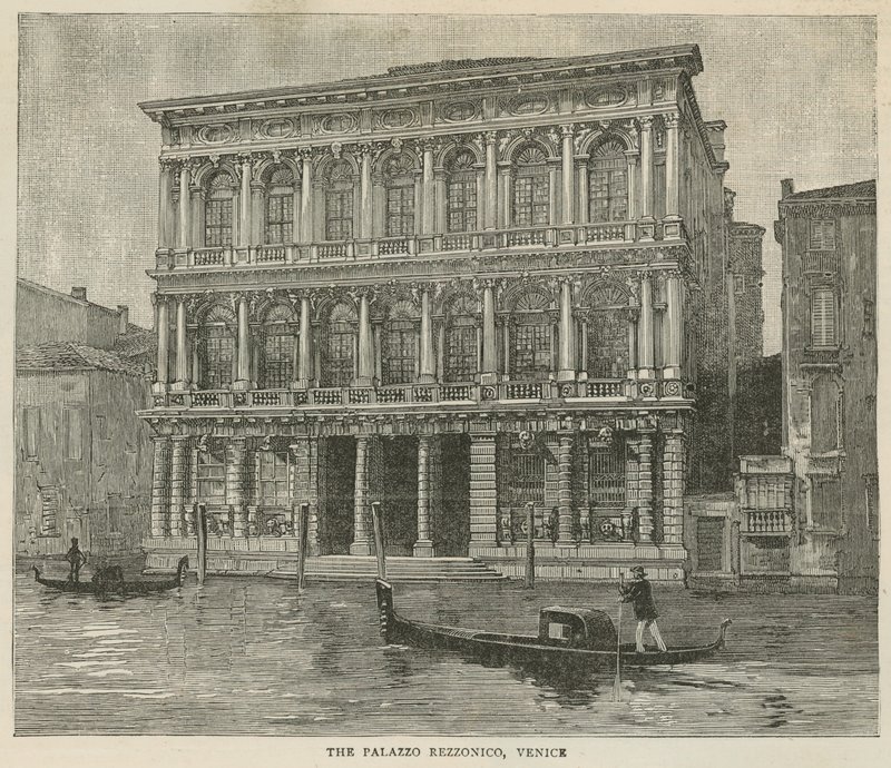 Palazzo Rezzonico, Benátky od English School