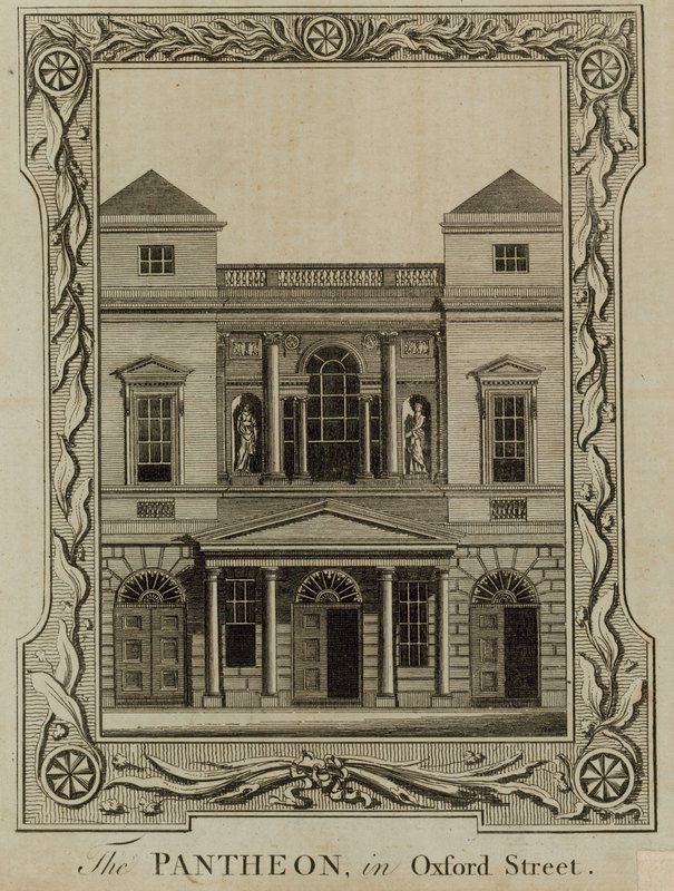 Pantheon, Oxford Street, Londýn od English School