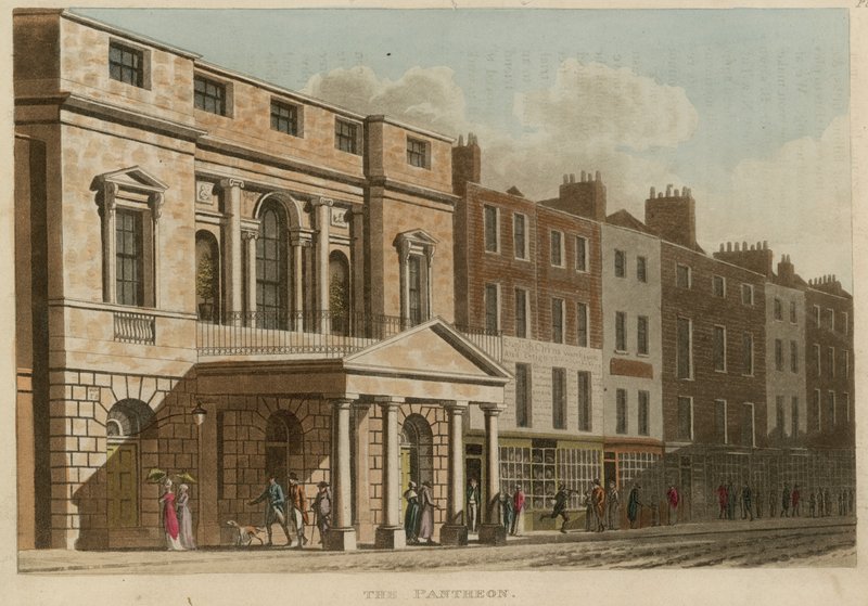 Pantheon, Oxford Street, Londýn od English School