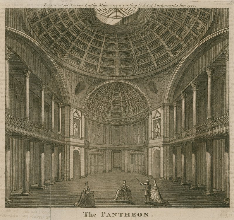 Pantheon, Oxford Street, Londýn od English School