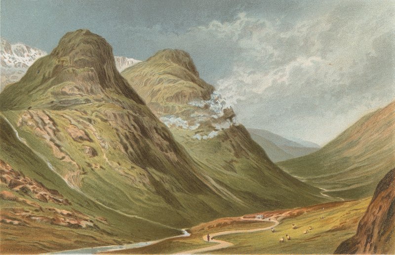 Průsmyk Glencoe od English School