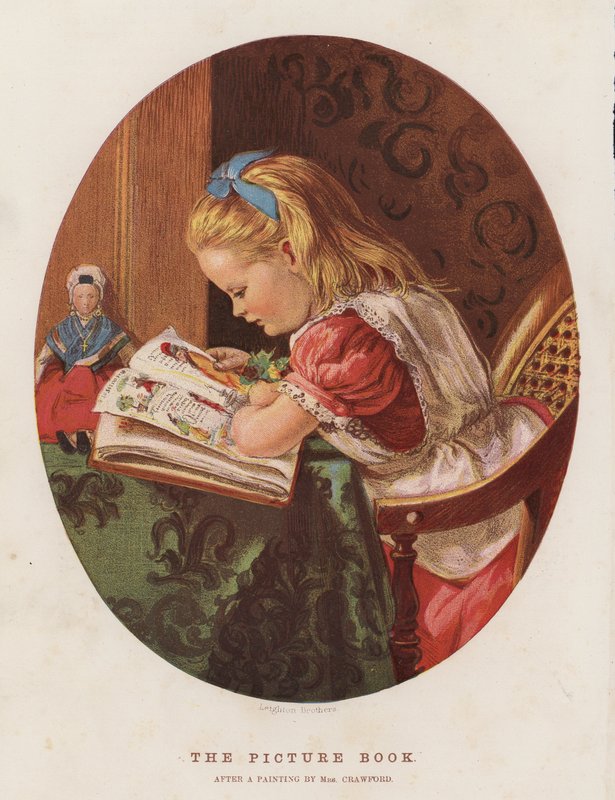 Obrázková kniha (barevná litografie) od English School
