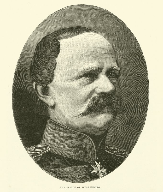 Princ z Würtemburgu, září 1870 od English School