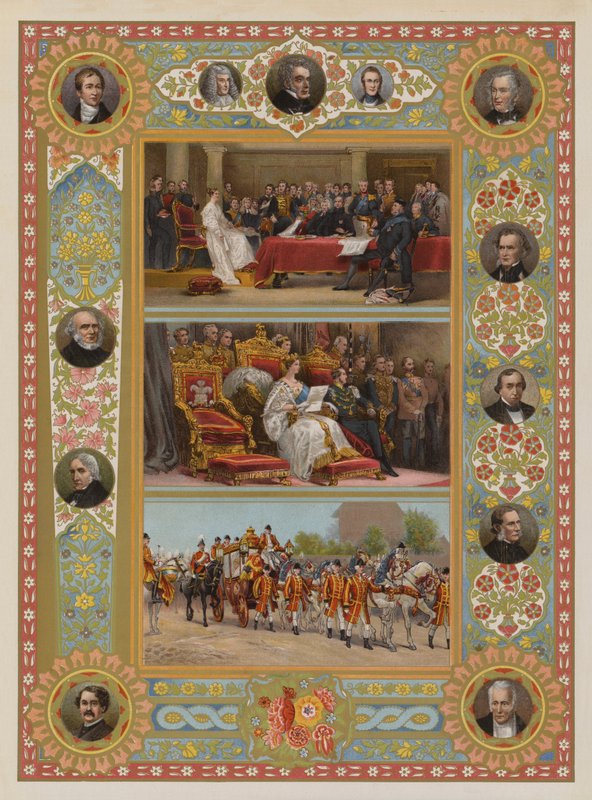 Královnino jubileum (chromolitho) od English School