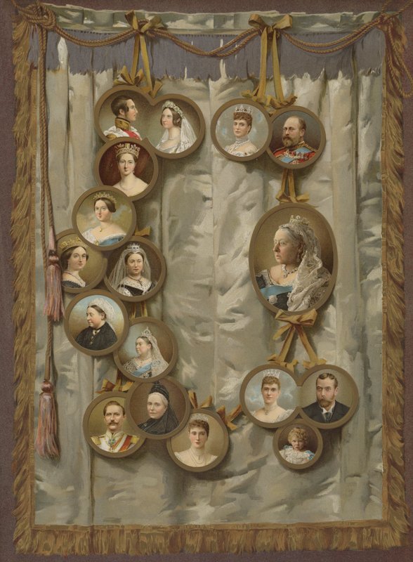 Královnino jubileum (chromolitho) od English School