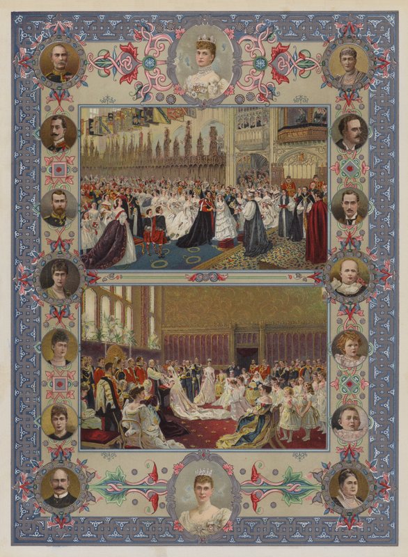 Královnino jubileum (chromolit) od English School
