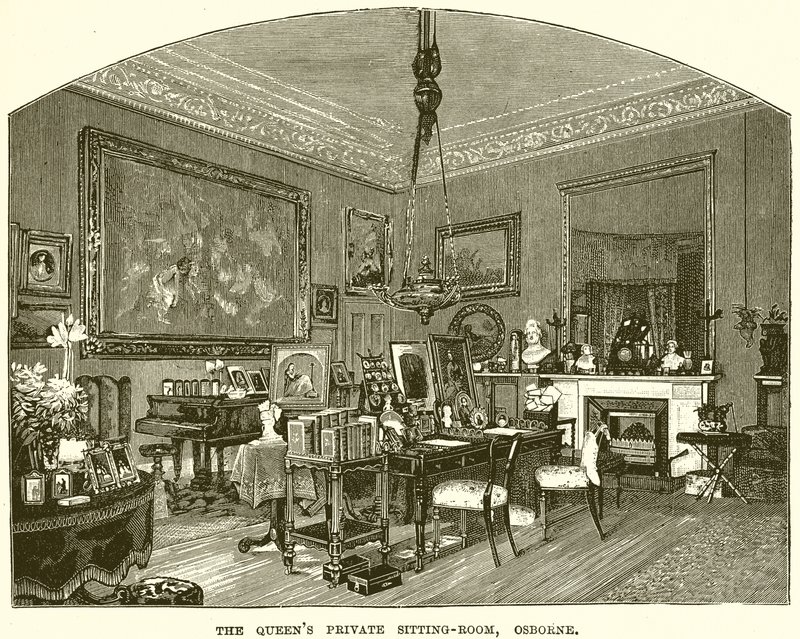 Soukromý obývací pokoj Queens, Osborne od English School