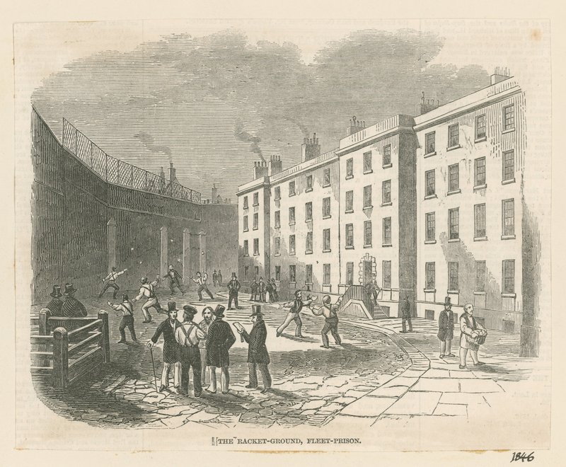 Racket Ground, Fleet Prison od English School