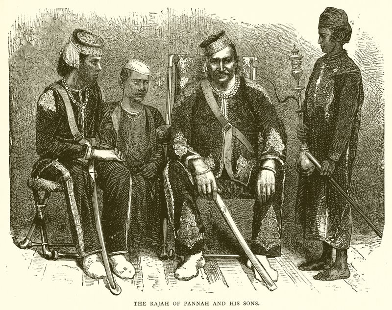 Rádža z Panny a jeho synové od English School