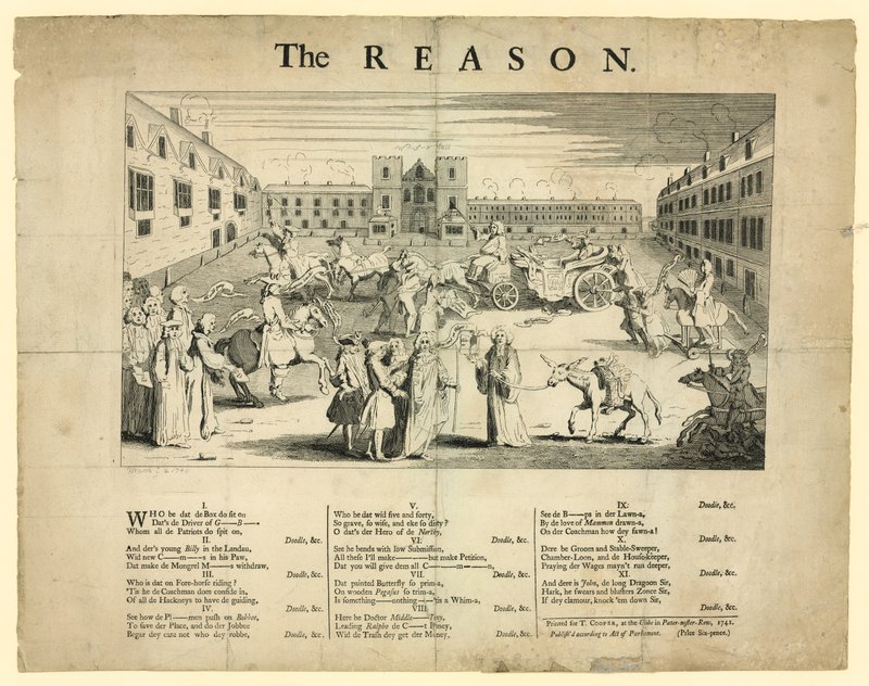 Důvod, 1741 od English School