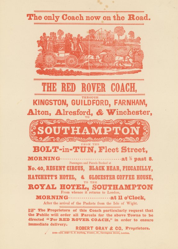 The Red Rover Coach od English School