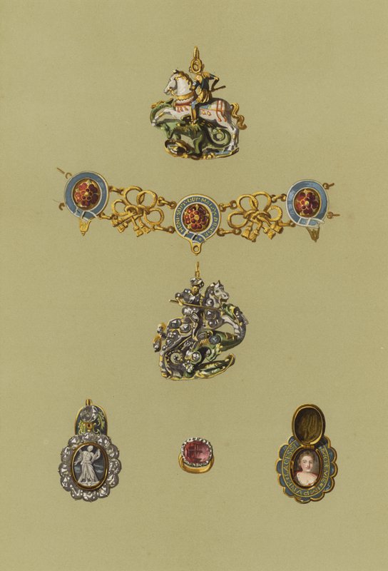 The Regalia of Scotland, Menší články Regalia (chromolitho) od English School