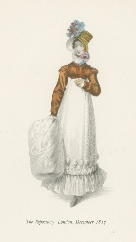 The Repository, Londýn, prosinec 1817 od English School
