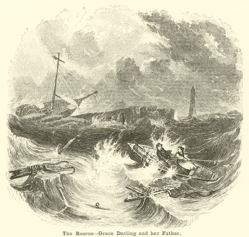 Záchrana, Grace Darling a její otec od English School