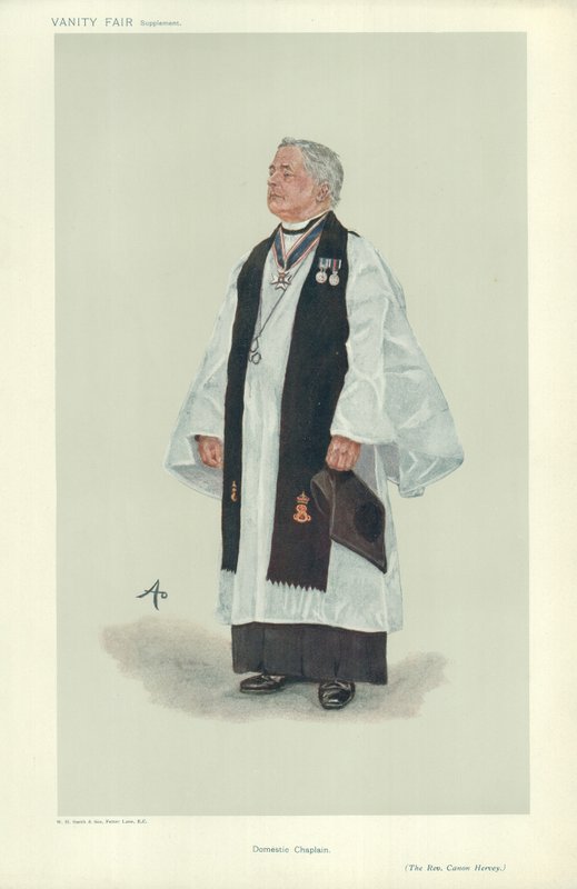Reverend Canon Frederick Alfred John Hervey od English School