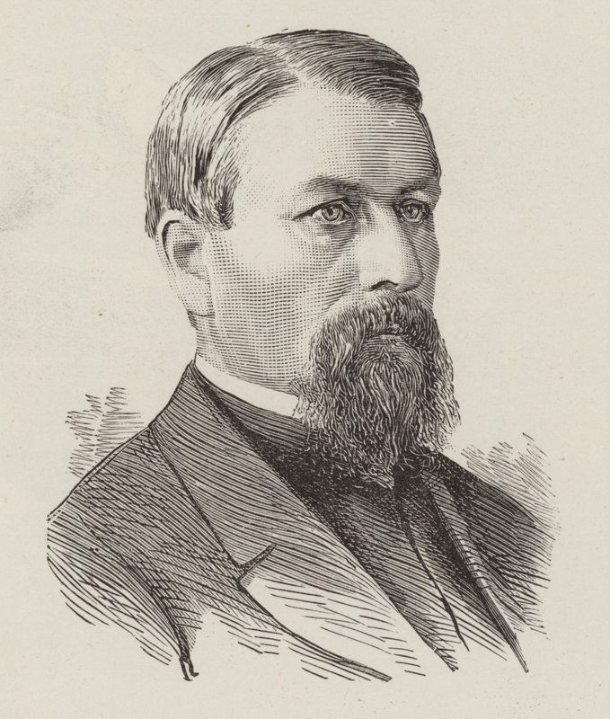 Reverend Edward Bradley (rytina) od English School