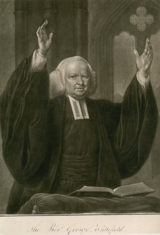 Reverend George Whitefield, MA, jeden ze zakladatelů metodismu od English School