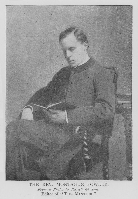 Reverend Montague Fowler (rytina) od English School
