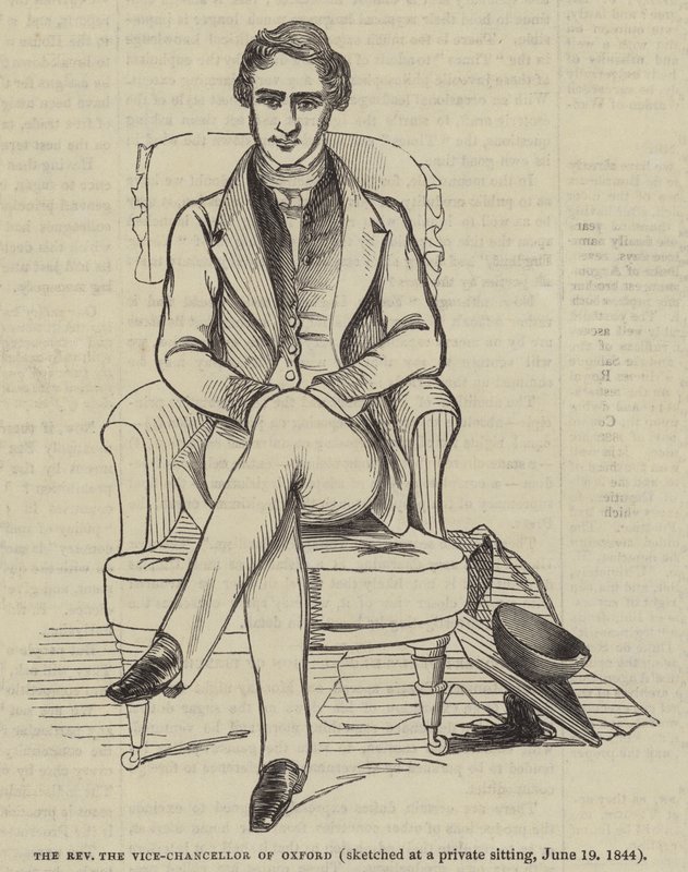 Reverend vicekancléř Oxfordu od English School