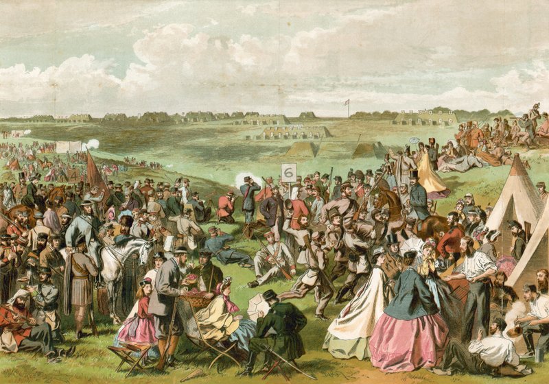Puškařská soutěž, Wimbledon, 1864 od English School