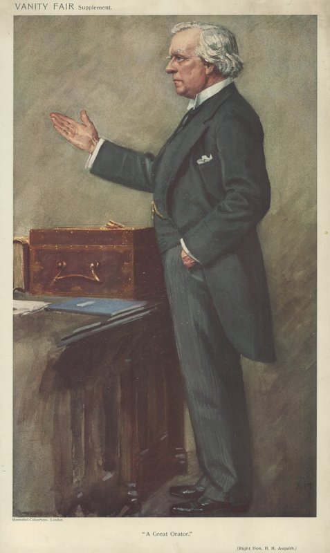Ctihodný Herbert Henry Asquith od English School