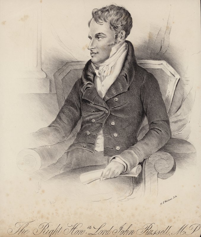 Správný ctihodný lord John Russell od English School