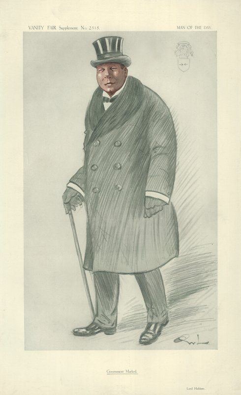 Ctihodný Richard Burdon Haldane od English School
