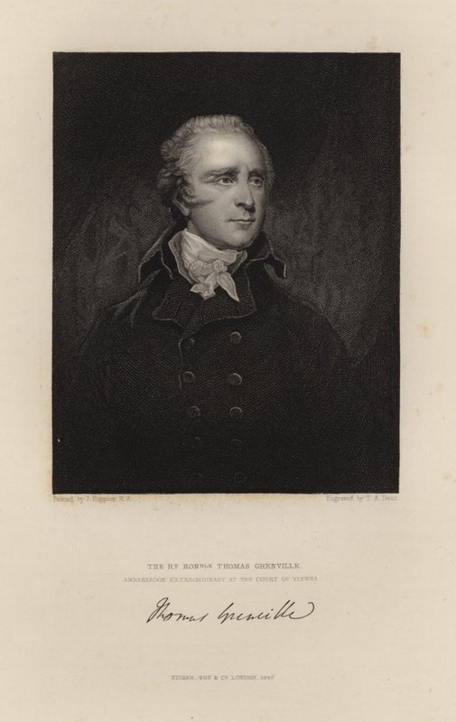 Správný ctihodný Thomas Grenville od English School