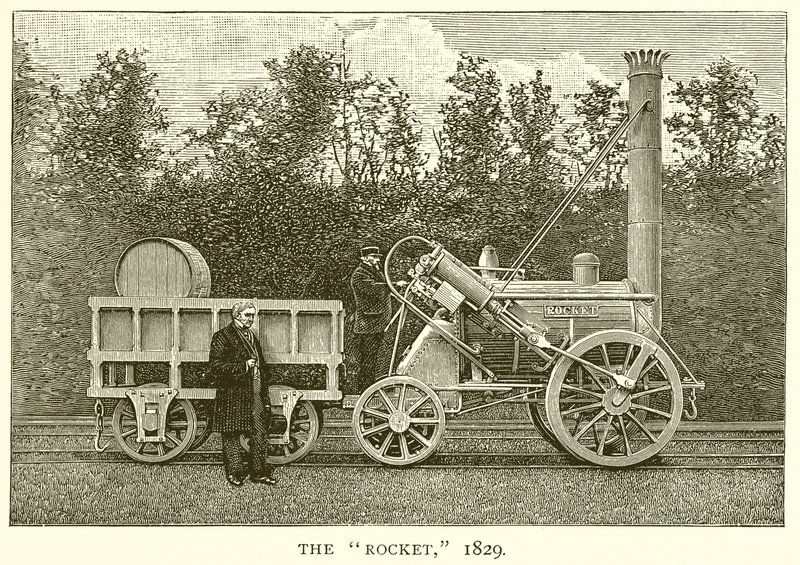 Raketa, 1829 od English School
