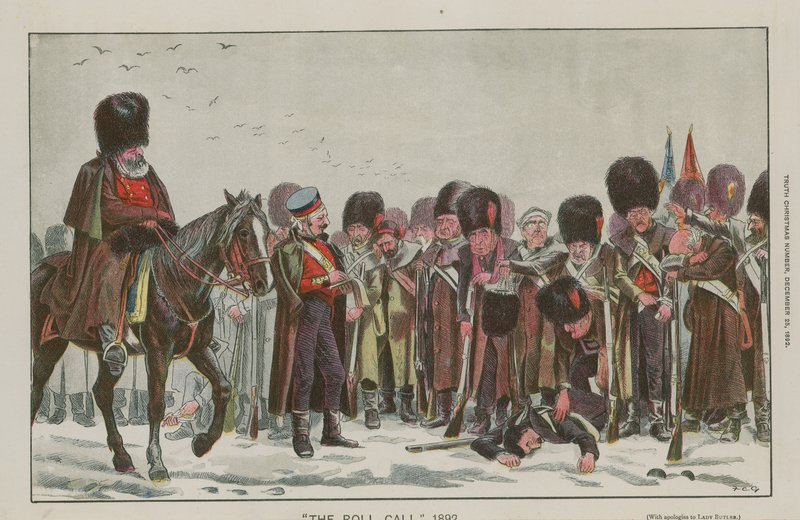 The Roll Call, 1892 od English School