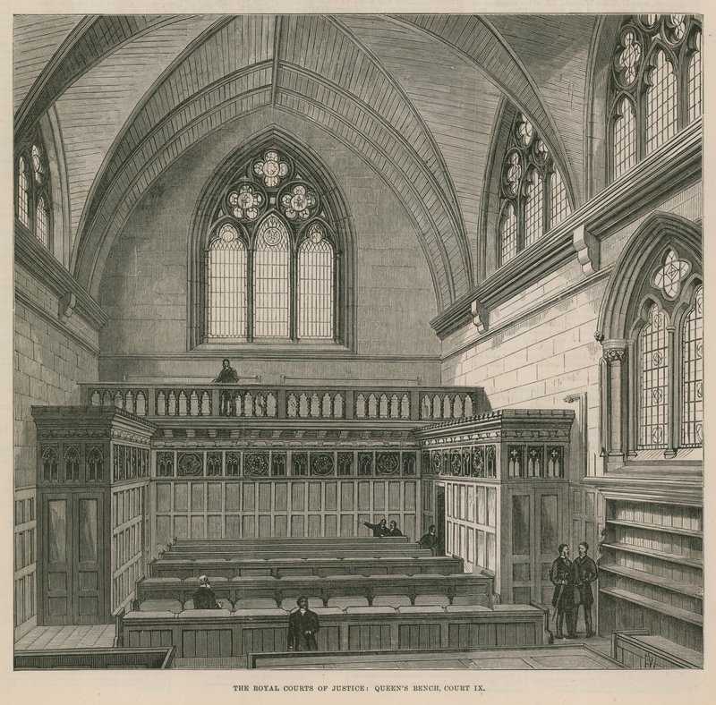 Královský soudní dvůr: Queens Bench, soud IX od English School