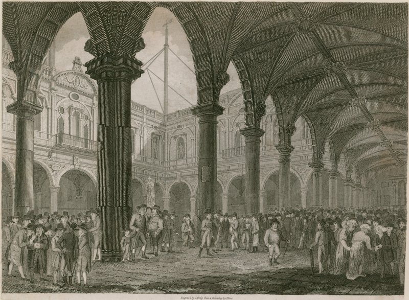 Royal Exchange, Londýn od English School