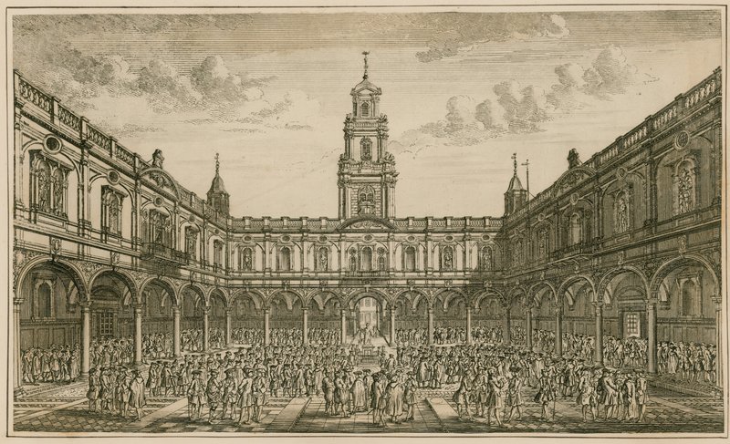 Royal Exchange, Londýn od English School