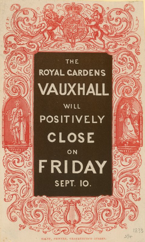 Royal Gardens Vauxhall se pozitivně uzavře od English School