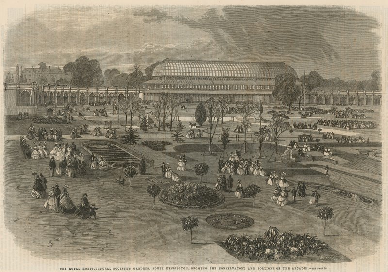 Zahrady Royal Horticultural Society, South Kensington od English School