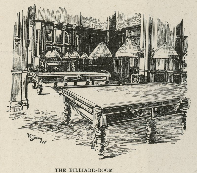 The Russell Hotel, Russell Square: Billiard Room od English School
