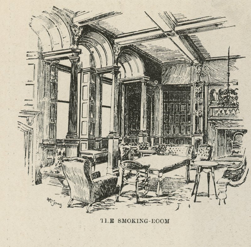 The Russell Hotel, Russell Square: The Smoking Room od English School