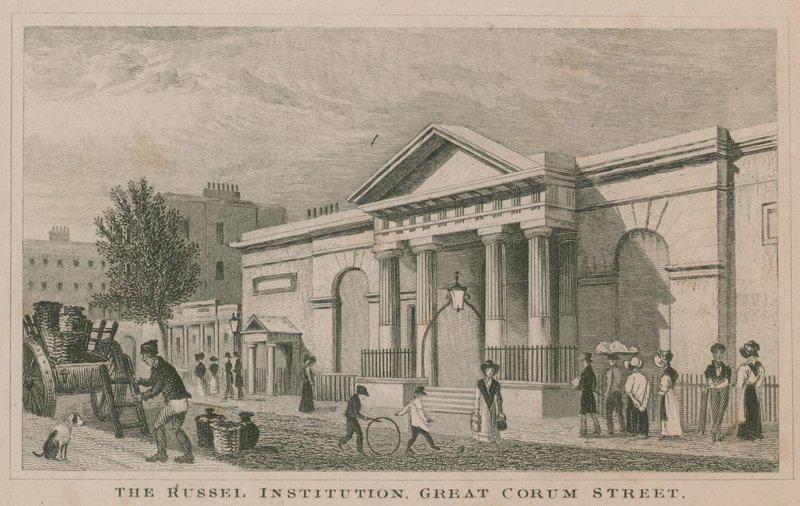 The Russell Institution, Great Coram Street, Londýn od English School