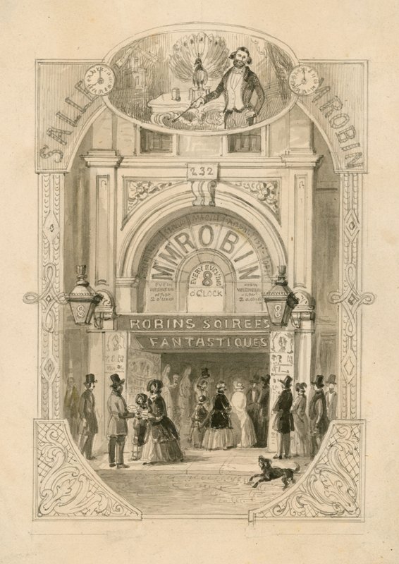 Salle de Robin, Piccadilly, Londýn od English School