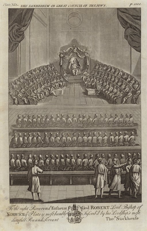 Sanhedrin neboli Velká rada Židů od English School