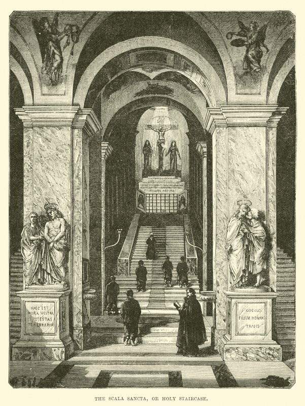Scala Sancta neboli Svaté schodiště od English School