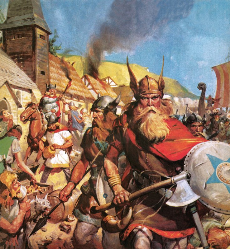 The Sea Warriors (kvaš na papíře) od English School