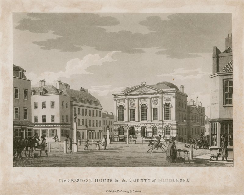 The Sessions House, Clerkenwell od English School