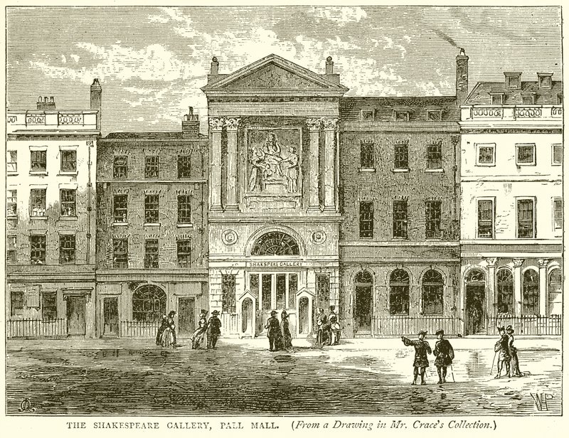 Shakespearova galerie, Pall Mall od English School