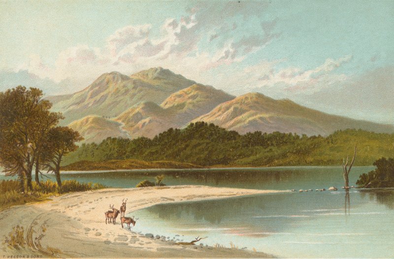 Stříbrné vlákno - Loch Katrine od English School
