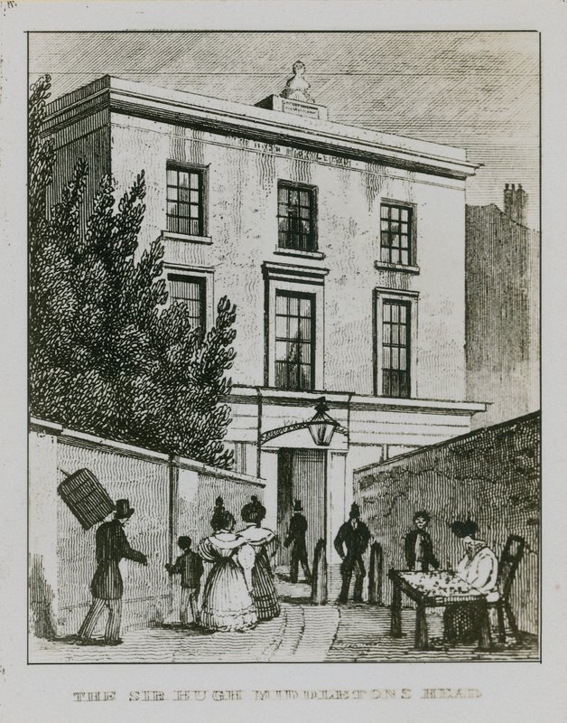 Hospoda Sir Hugh Middletons Head od English School