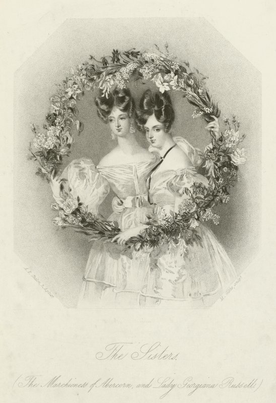 Sestry, markýza z Abercornu a lady Georgiana Russell od English School